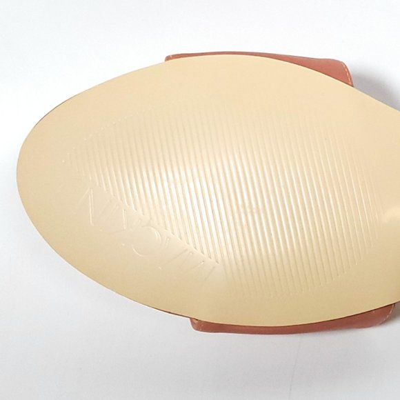 Mackin J Womens Slides Wood Grain Low Heel Sandal - Picture 3 of 4